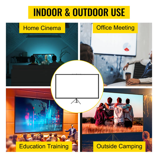 4K HD Portable Home Cinema for Indoor & Outdoor Projection